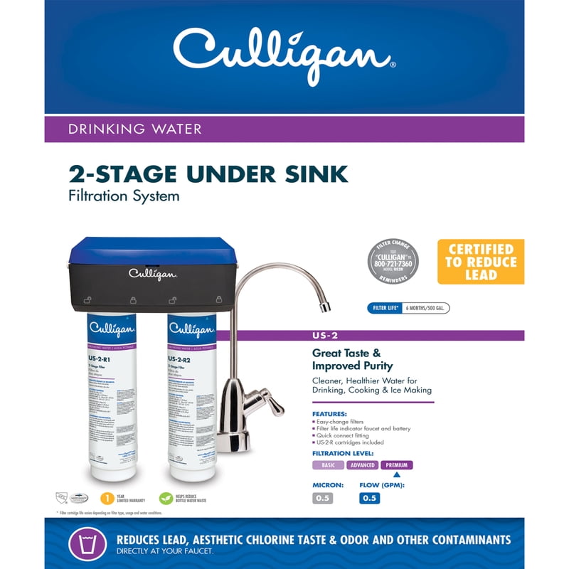 Culligan US-2 2Stage Drink Water System - Walmart.com - Walmart.com