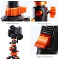 thumbnail image 2 of K&F Concept 67" Aluminum Camera Tripod with Monopod Transverse Center Column, Black, 2 of 9