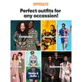 thumbnail image 4 of Disfraz OppoSuits Happy Holidude para hombre, talla 42, 4 of 6