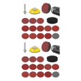 thumbnail image 3 of Transemion 130pcs/set Convenient Sanding Disc Tool For Variety Of DIY Projects Accessory Sanding Papers Easy 2Set, 3 of 6