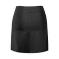 thumbnail image 5 of oqasdz Skirts for Women High Waist Solid Color Tennis Workout Lightweight Stretchy Comfort Sports Running Skirt with Pockets Training Skirt, 5 of 6