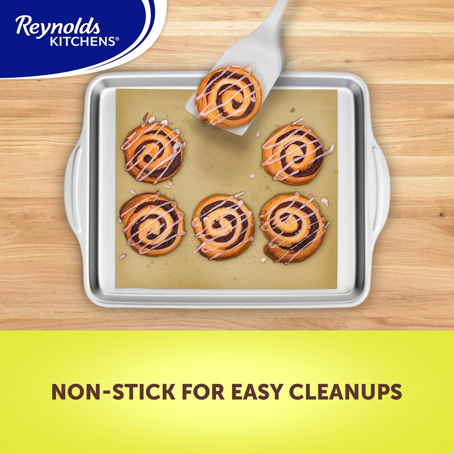 Reynolds Kitchens Pre Cut Parchment Sheets 40ct, Unbleached Compostable Parchment Paper, 40-count, 11x12 in