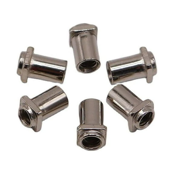 Homoyoyo 20pcs Swivel Nuts for Drum Lugs Replacement Hardware for Drum Repair