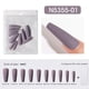 thumbnail image 1 of Fiudx Ofertas Flash Artículos En Oferta Parche Para Uñas Con Brillo, 10 Uds., Parche Para Uñas Largo Y Brillante, Trapezoidal Mate Esmerilado, 1 of 2
