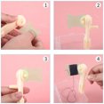 thumbnail image 1 of pitrice Winding Board Floss Bobbins Cord Spool Wire Winder Board Craft DIY Multipurpose Simply Used Stitch Embroidery DIY Prop Storage Pink 10 Pieces, 1 of 9