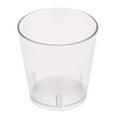 thumbnail image 2 of G.E.T. Heavy-Duty Shatterproof Stackable Plastic Tumbler Cups, BPA Free, 9 Ounce, Clear (Set of 4), 2 of 3