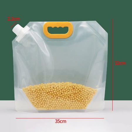 BAMILL Transparent Whole Grains Sealed Packaging Bag Food Moisture-Proof Storage Bag