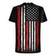 thumbnail image 5 of Tops para hombre, blusas y camisas de manga corta con cuello redondo para hombre, jersey informal de moda con estampado de cuello redondo para hombre, pantalones cortos deportivos para fitness, blusa, 5 of 5