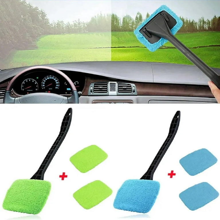 New Car Window Cleaner Brush Kit Windshield Cleaning Wash Tool Inside  Interior Auto Glass Wiper With Long Handle Car Accessories From Otolampara,  $3.54
