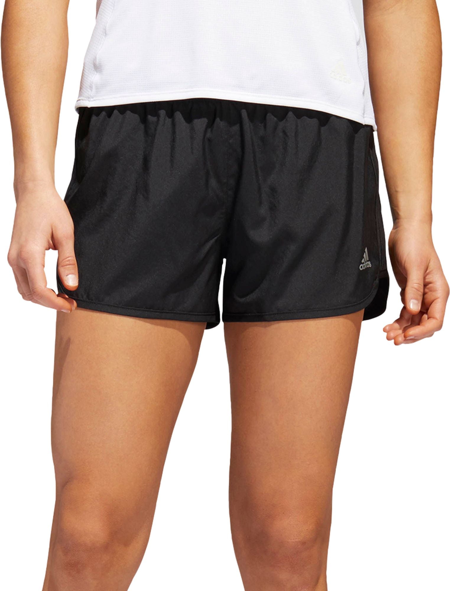 adidas women's 3 in run shorts
