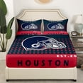 thumbnail image 2 of Football Bedding Sets Football City Bed Sheets American Football Lover Sheet Set Gifts Teen,Sports Game Sheet Set Football Team Fitted Sheet Twin (Dallas), 2 of 6