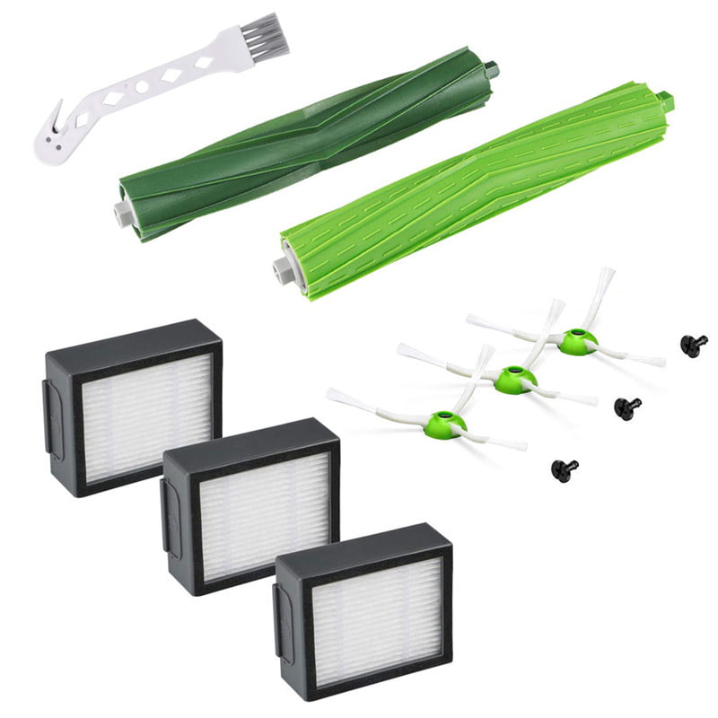 For iRobot Roomba i7 E5 E6 Vacuum Cleaner Hepa Filters&Brushes Kits Replacement 