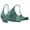 Green, variant on Timegard Wireless Bras for Women Seamless Adjustable Strap High Support Comfort Smoothing Tshirts Bras