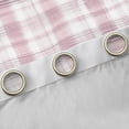 thumbnail image 4 of Manfei Geometric Plaid Black Out Curtains for Teens Female Men,Retro Grid Curtains Pack of 2 (42x63 Each),Vintage Buffalo Bedroom Curtains,Ultra Soft Home Decor, 4 of 6