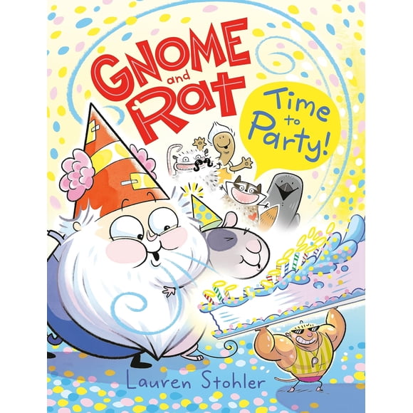 Novela gráfica Knopf: Gnome y Rat, ¡hora de la fiesta!