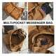 thumbnail image 3 of Bolso bandolera de hombro estilo Tooling MABOTO Bolso de lona ins, 3 of 7