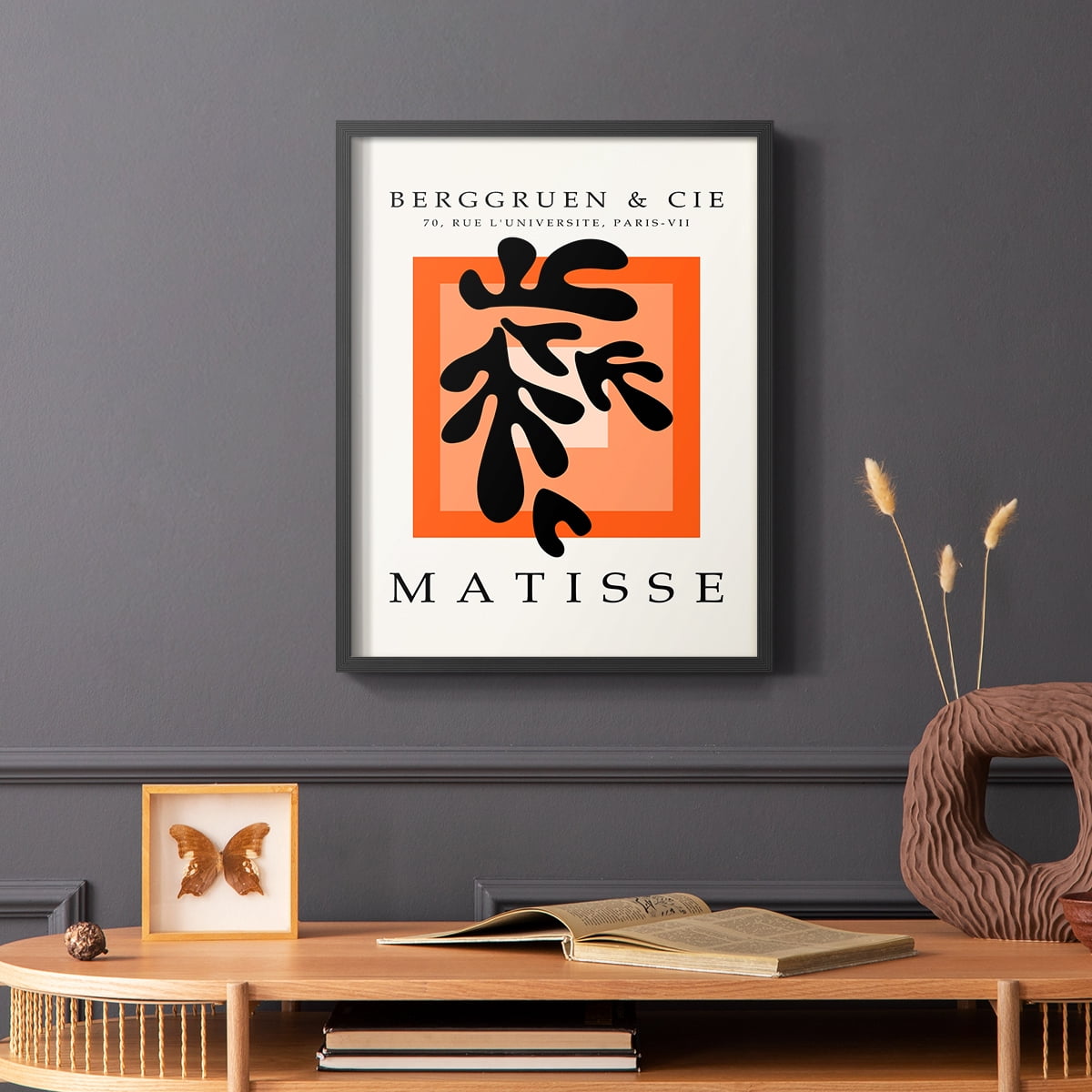 Matisse CII Framed Print - Solid Wood