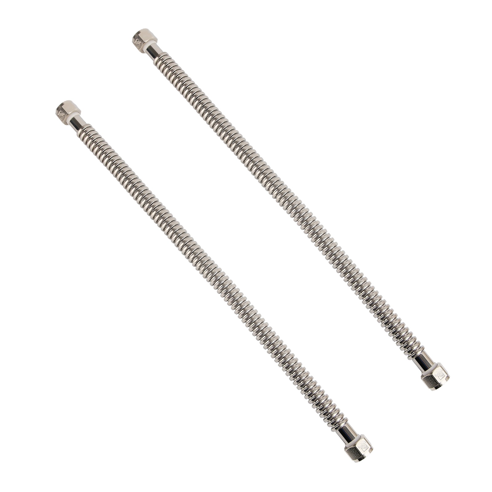 Danco 18x1 FIP Stainless Steel Water Flex Connector - Heavy Duty For Water Heaters & Softeners