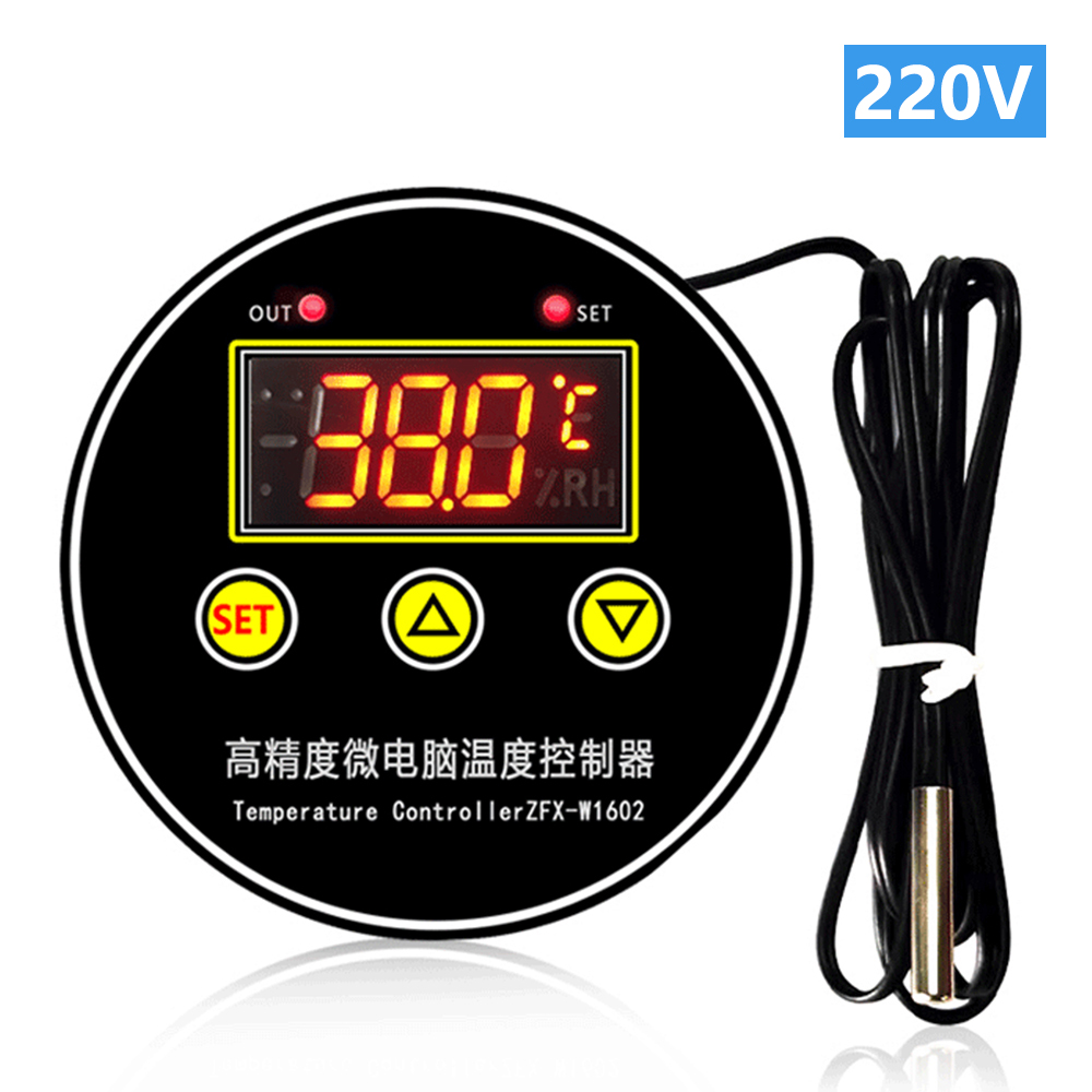 Professional 110-220V Digital Temperature Controller Temp Sensor Electric Thermostat Control