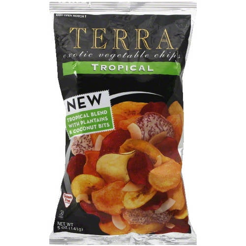 Terra Tropical Real Vegetable Chips, 5 oz, (Pack of 12)