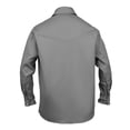 thumbnail image 4 of Flame Resistant Welding FR Shirt - 100% C - Light Weight - 7 oz (4X-Large, Light Grey), 4 of 6