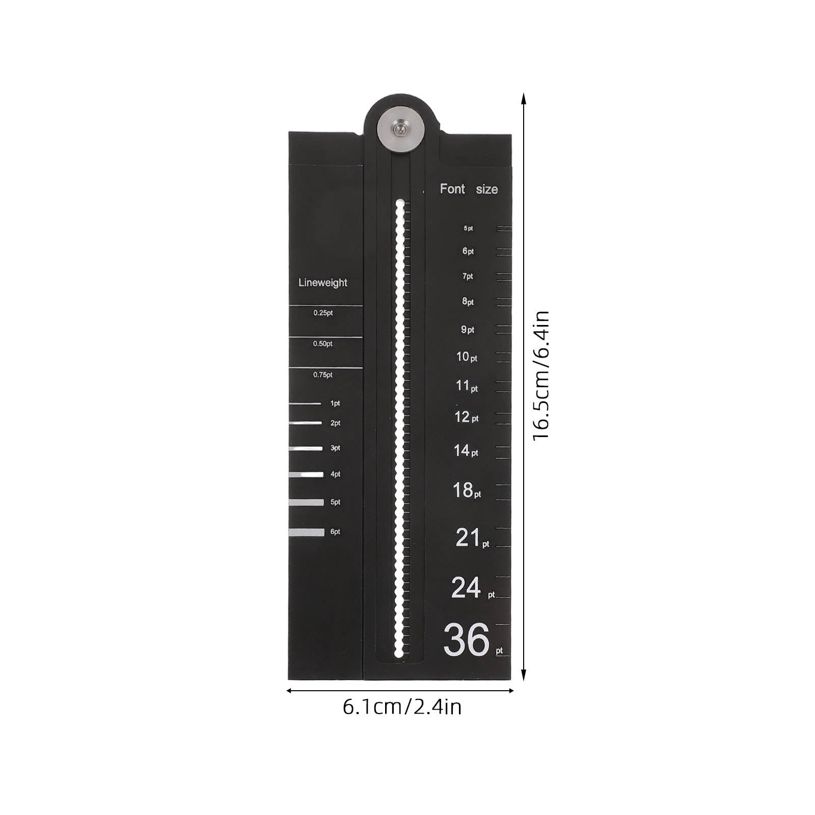 SEWOART Aluminum Alloy Multifunctional Measuring Ruler with Compass Protractor for Engineering