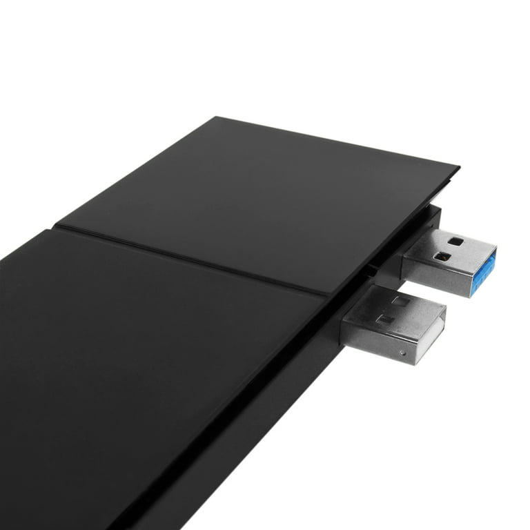TNP Products PS4 USB Hub 5 Port USB 3.0 2.0 High Speed Expansion
