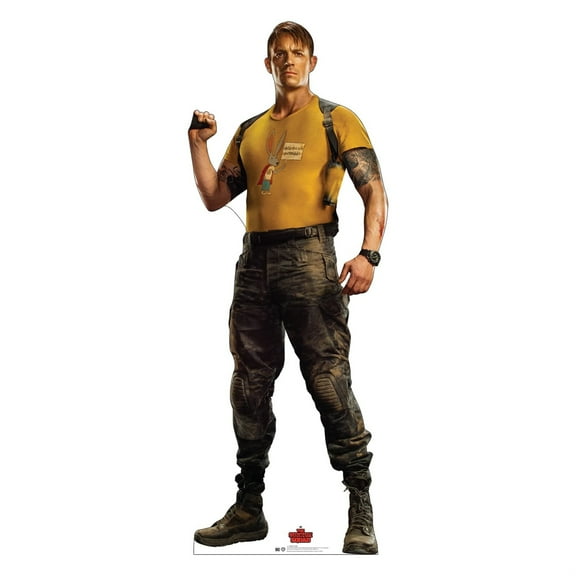Cardboard People Rick Flag Life Size Cardboard Cutout Standup - WB The (2021 Film)