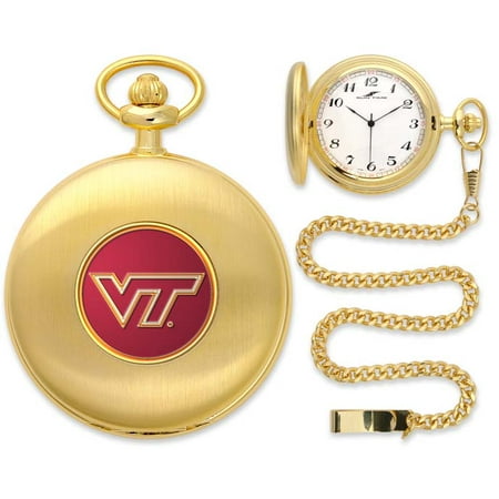 Virginia Tech Pocket Watch - Gold