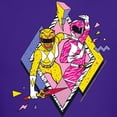 thumbnail image 3 of CafePress - Power Rangers Yellow Ranger And Pink Kids T Shirt - Dark T-Shirt Kids XS-XL, 3 of 4