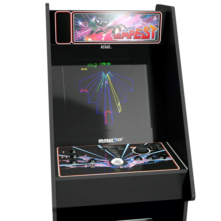 Arcade1UP Atari Tempest Legacy Arcade with Riser and Lit Marquee