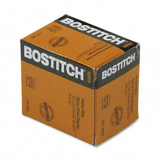 Stanley Bostitch Agrafes Plates à Pince pour Agrafeuse PHD-60 Robuste 5000/boîte