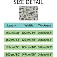 thumbnail image 2 of SKYSONIC Area Rug Dinosaur Leaves Colored Dots Nursery Rug Floor Mat Kids Playing Mat for Living Room Bedroom, 72x48 in, 2 of 6