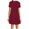 thumbnail image 3 of Robe Décontractée pour Femmes Robes Courtes SleeveDating Plagerobe Décontractée pour Femmes Vêtements L Vert, 3 of 5
