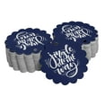 thumbnail image 1 of Inkdotpot Jingle All The Way Christmas Bottle Tag Real Silver Foil Favor Hang Tags Pack Of 50, 1 of 7