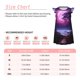 thumbnail image 3 of Balery Purple Moon Tree Night Sky Camisón de princesa para niñas, pijama de algodón con mangas abullonadas, suave y bonito.-Small, 3 of 6
