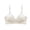 White, variant on Women Breastfeeding Bra Solid Color Cotton Pre Opening Button Breast Feeding Bra Maternity Sleep Bras with Lace Trim for Pregnant Women
