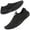 Black, variant on Ecetana Water Shoes for Women Men Quick Dry Beach Barefoot Aqua Shoes for Women