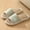 Green, variant on Hoshose New Couple Home Chinese Wind Linen Slippers Spring and Summer Home Linen Non-slip Wooden Slippers