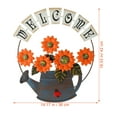 thumbnail image 2 of unbranded En Hierro Para Pared Con Girasol Ideal Para Y Balcones, 2 of 7