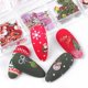thumbnail image 4 of 1 caja de 12 rejillas, pegatinas navideñas para decoración de uñas, calcomanías para uñas DIY, decoraciones para mujeres, , manicura - Navidad 01 Baoblaze pegatinas de uñas, 4 of 8