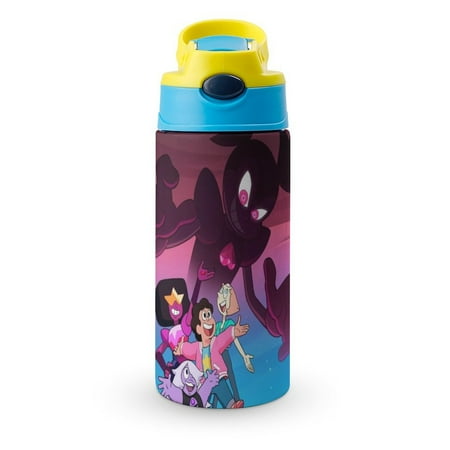 

Steven Universe Movie Kid s Insulated Water Bottle With Straw Vacuum Stainless Steel Cup Leak-Proof Toddler Thermoses Children Water Cup