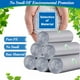 thumbnail image 3 of Bolsas de basura Hommaly de 4,5 a 6 litros, 1,2 galones, 300 unidades, color gris, 3 of 6