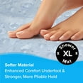 thumbnail image 5 of SlipX Solutions 27 x 27 Extra Large Square Shower Mat in Clear, 5 of 8