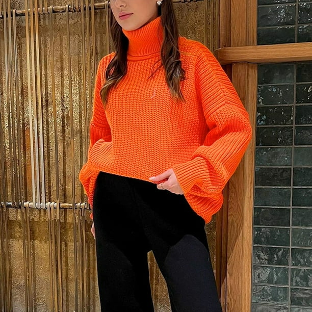 Orange Outfit Sueter Naranja Mujer Outfits Con Blusa Color Naranja
