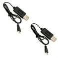 thumbnail image 1 of HobbyFlip 3.7V USB Battery Charger any mAh Auto Shut Off w H107-06 Compatible with Eachine X6 Hexacopter 2 Pack, 1 of 1