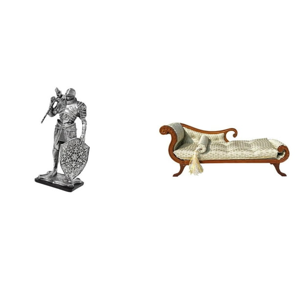 Figura De Caballero De Arte Nórdico, Escultura De Resina, Estatua Abstracta, Adorno Para Escritorio, Gabinete, Oficina, Mesa, Centro De Mesa, Entrada Con Sofá Cama De Madera En Miniatura,