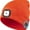 Orange, variant on Winter Knitted Beanie Hat, Bluetooth Tech Musical Hat with 4 LED Headlamp for Men Women Teen Outdoor Sports, Royal Blue