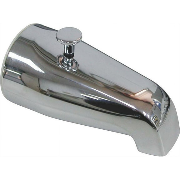 Worldwide Sourcing 24501-3L3L Bathtub Spout with Shower Diverter, Chrome