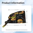 thumbnail image 5 of Hamburger Working Cap with Sweatband - Adjustable Unisex Surgical Nurse Cap, Chemo Hats for Women, 5 of 6